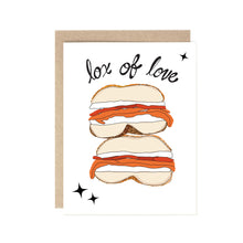  Lox of Love Bagel Card