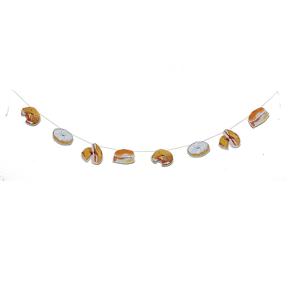 8-Piece Bagel Garland