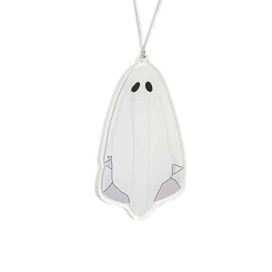 Bedsheet Ghost Christmas Ornament