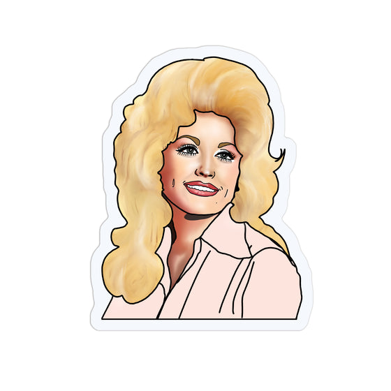 Dolly Parton Die Cut Fridge Magnet