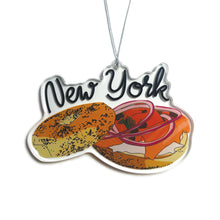  New York Bagel Christmas Ornament