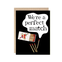  We are a perfect match card