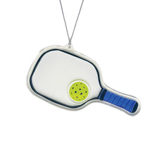  Pickle Ball Shaker Christmas Ornament