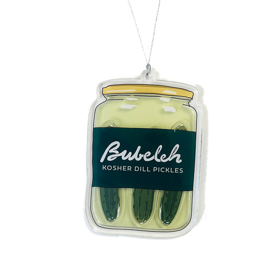 Dill Pickle Shaker Christmas Ornament