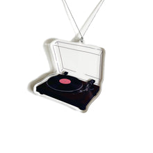  Record Player Christmas Ornament