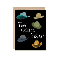  YEE FUCKING HAW CARD