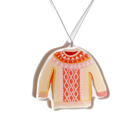 Ugly Sweater Christmas Ornament