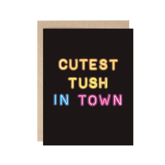 Cutest Tush Valentine's Day Card