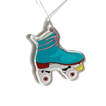  Retro Roller Skate Christmas Ornament - Turqoise