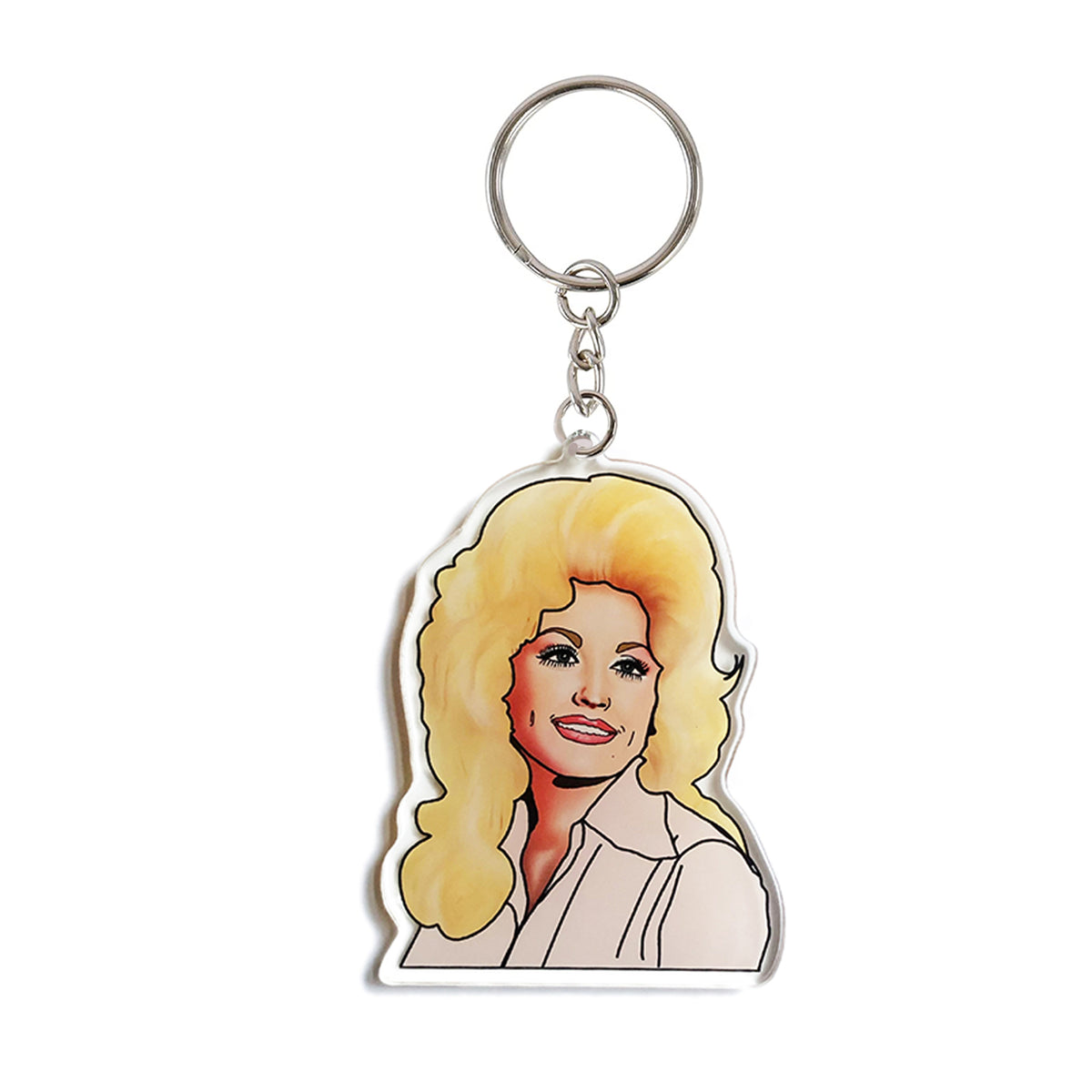 Dolly Parton Keychain – Drawn Goods