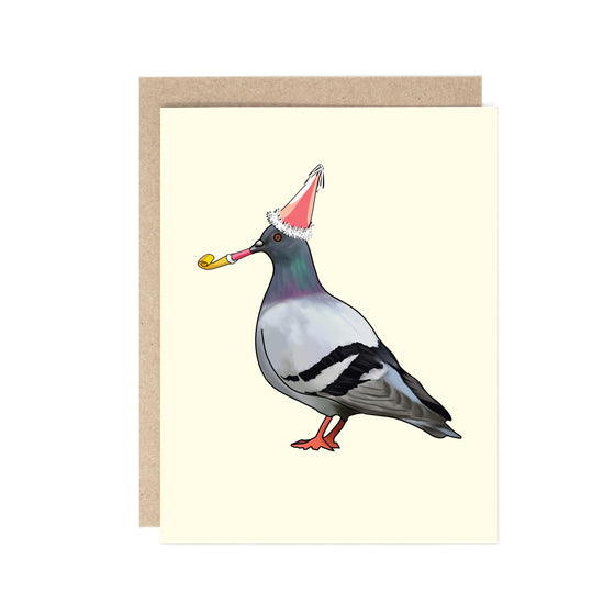 Birthday Party Pigeon Card
