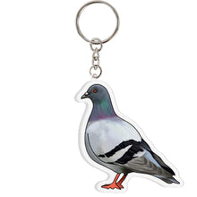  New York Pigeon Keychain