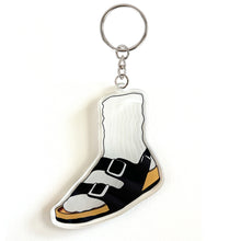  Socks and Sandals Birkenstocks Keychain